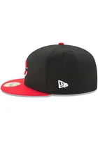 New Era Cincinnati Reds Mens Black AC Alt 59FIFTY Fitted Hat