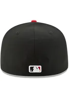 New Era Cincinnati Reds Mens Black AC Alt 59FIFTY Fitted Hat