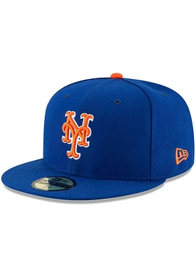 New Era York Mets Mens Blue AC Alt 59FIFTY Fitted Hat