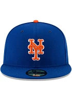 New Era York Mets Mens Blue AC Alt 59FIFTY Fitted Hat