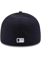 New Era York Yankees Mens Blue AC Game 59FIFTY Fitted Hat
