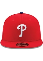 New Era Philadelphia Phillies Mens Red AC GAME 59FIFTY Fitted Hat