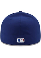 New Era Texas Rangers Mens Blue AC Game 59FIFTY Fitted Hat