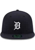 New Era Detroit Tigers Navy Blue AC Home JR 59FIFTY Youth Fitted Hat
