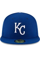 New Era Kansas City Royals Blue AC Game JR 59FIFTY Youth Fitted Hat