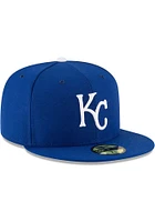New Era Kansas City Royals Blue AC Game JR 59FIFTY Youth Fitted Hat