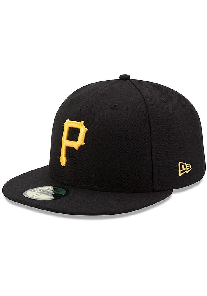 New Era Pittsburgh Pirates Yellow AC Game JR 59FIFTY Youth Fitted Hat