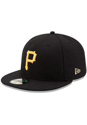 New Era Pittsburgh Pirates Yellow AC Game JR 59FIFTY Youth Fitted Hat