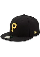 New Era Pittsburgh Pirates Yellow AC Game JR 59FIFTY Youth Fitted Hat
