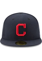 New Era Cleveland Guardians Red AC My 1st Game 59FIFTY Youth Fitted Hat