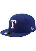New Era Texas Rangers Blue AC My 1st 59FIFTY Youth Fitted Hat