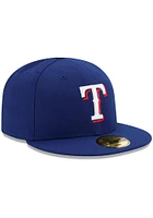 New Era Texas Rangers Blue AC My 1st 59FIFTY Youth Fitted Hat