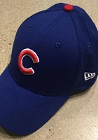 New Era Chicago Cubs Mens Blue Game Team Classic 39THIRTY Flex Hat