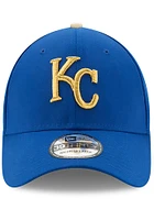 New Era Kansas City Royals Mens Blue Alt Team Classic 39THIRTY Flex Hat