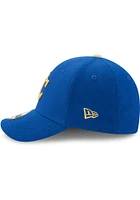 New Era Kansas City Royals Mens Blue Alt Team Classic 39THIRTY Flex Hat