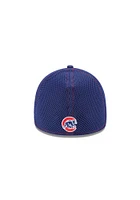 New Era Chicago Cubs Mens Blue Team Neo 39THIRTY Flex Hat