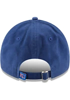 New Era Kansas Jayhawks Core Classic 9TWENTY Adjustable Hat - Blue