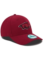 New Era Arkansas Razorbacks The League 9FORTY Adjustable Hat - Crimson