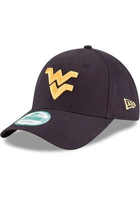 New Era West Virginia Mountaineers The League 9FORTY Adjustable Hat - Navy Blue