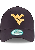 New Era West Virginia Mountaineers The League 9FORTY Adjustable Hat - Navy Blue