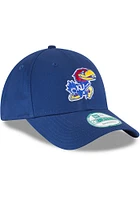 New Era Kansas Jayhawks The League 9FORTY Adjustable Hat - Blue