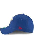 New Era Kansas Jayhawks The League 9FORTY Adjustable Hat - Blue