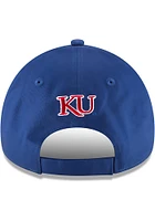 New Era Kansas Jayhawks The League 9FORTY Adjustable Hat - Blue