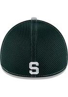New Era Michigan State Spartans Mens Green 2T Neo 39THIRTY Flex Hat