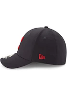 New Era Cleveland Guardians Navy Blue Road Jr Team Classic 39THIRTY Youth Flex Hat