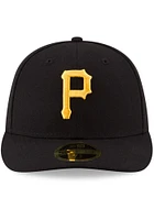 New Era Pittsburgh Pirates Mens Black AC Home LC 59FIFTY Fitted Hat