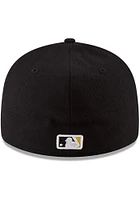 New Era Pittsburgh Pirates Mens Black AC Home LC 59FIFTY Fitted Hat