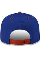 New Era Kansas Jayhawks Blue DE 9FIFTY Mens Snapback Hat
