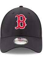 New Era Boston Red Sox Mens Navy Blue Team Classic 39THIRTY Flex Hat
