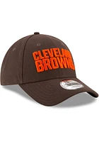 New Era Cleveland Browns The League 9FORTY Adjustable Hat - Brown