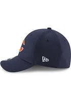 New Era Chicago Bears Mens Navy Blue Team Classic 39THIRTY Flex Hat