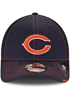 New Era Chicago Bears Mens Navy Blue Team Neo 39THIRTY Flex Hat