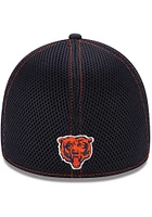 New Era Chicago Bears Mens Navy Blue Team Neo 39THIRTY Flex Hat