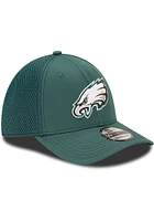 New Era Philadelphia Eagles Mens Midnight Green Team Neo 39THIRTY Flex Hat