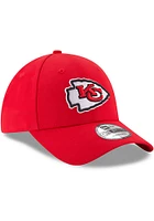 New Era Kansas City Chiefs Red Jr The League 9FORTY Youth Adjustable Hat