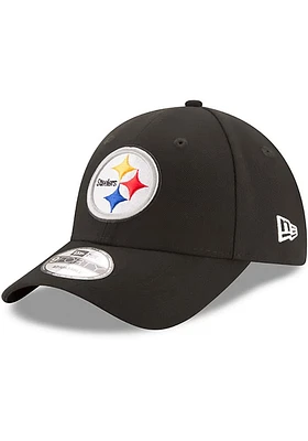 New Era Pittsburgh Steelers Black Jr The League 9FORTY Youth Adjustable Hat