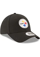 New Era Pittsburgh Steelers Black Jr The League 9FORTY Youth Adjustable Hat