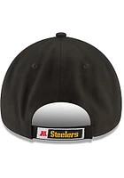 New Era Pittsburgh Steelers Black Jr The League 9FORTY Youth Adjustable Hat