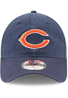 New Era Chicago Bears Core Classic 9TWENTY Adjustable Hat - Navy Blue