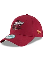New Era Temple Owls The League 9FORTY Adjustable Hat - Cardinal