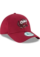 New Era Temple Owls The League 9FORTY Adjustable Hat - Cardinal