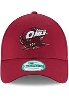 New Era Temple Owls The League 9FORTY Adjustable Hat - Cardinal