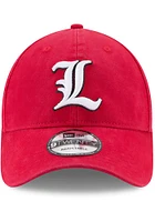 New Era Louisville Cardinals Core Classic 9TWENTY Adjustable Hat - Red