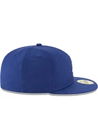 New Era Chicago Cubs Mens Blue Cooperstown Wool 59FIFTY Fitted Hat