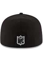 New Era Pittsburgh Steelers Mens Black Basic 59FIFTY Fitted Hat