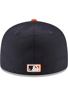New Era Detroit Tigers Mens Blue 1957 Cooperstown Wool 59FIFTY Fitted Hat